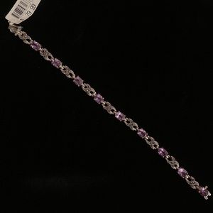 Sterling silver marcasite bracelet